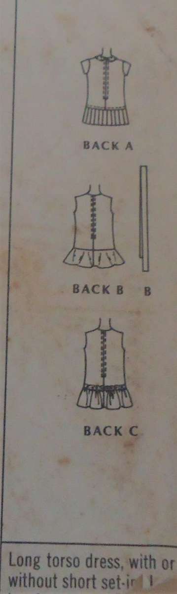 VINTAGE McCALLS 2372 GIRL'S DRESS SIZE 2 YEARS COMPLETE