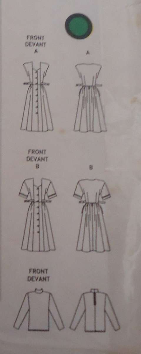 VOGUE 7915  PINAFORE-DRESS-TOP  SIZE 12-14-16 COMPLETE