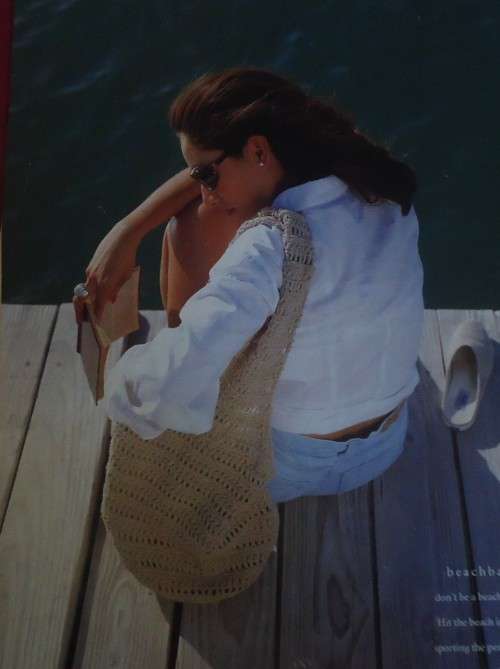 CROCHETED BEACH BAG - ARTS & CRAFTS MAGAZINE