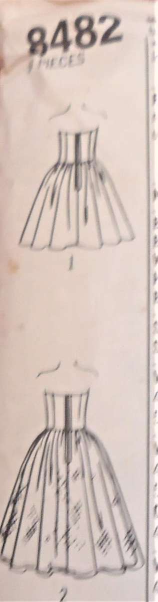 SIMPLICITY 8482 WoW FACTOR SLEEVELESS DRESS SIZE 16  COMPLETE- SUPPLIED IN A ZIPLOC BAG