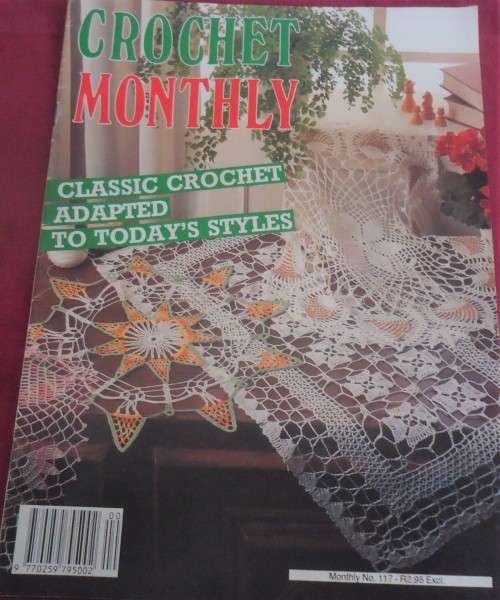 CROCHET MONTHLY # 117 - 32 PAGES A4 SIZE