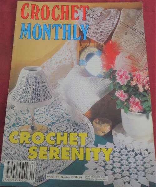 CROCHET MONTHLY # 162- 32 PAGES A4 SIZE