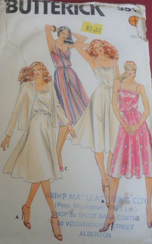 BUTTERICK 3514 JACKET ONLY SIZE 6-8-10-12 SEE LISTING