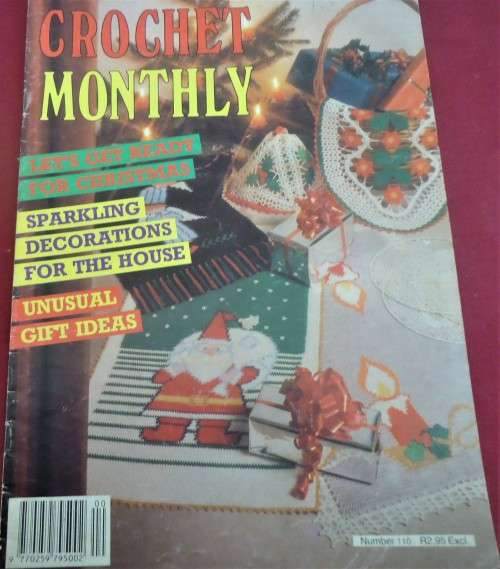 CROCHET MONTHLY # 110- 32 PAGES A4 SIZE