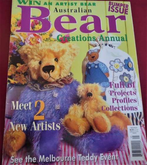 "BEAR CREATIONS" VOL 6 NO 8 AUSTRALIAN 2001 - 100 PAGE MAGAZINE