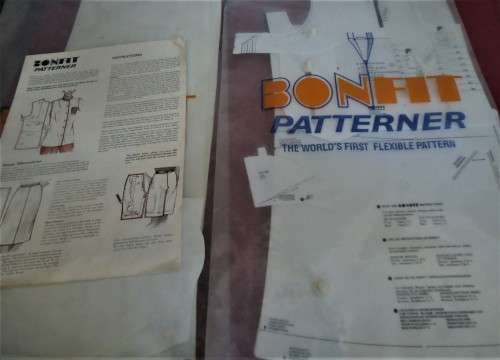 VINTAGE BONFIT FULLY ADJUSTABLE PATTERNER-MANUAL-KITS: BLOUSES-DRESSES-SKIRT-PANTS WITH VARIATIONS