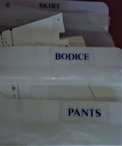 VINTAGE BONFIT FULLY ADJUSTABLE PATTERNER-MANUAL-KITS: BLOUSES-DRESSES-SKIRT-PANTS WITH VARIATIONS