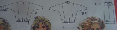 BURDA PATTERN 6177 TOPSIZES10+12+14 +16 +18 + 20 + 40   SEE LISTING