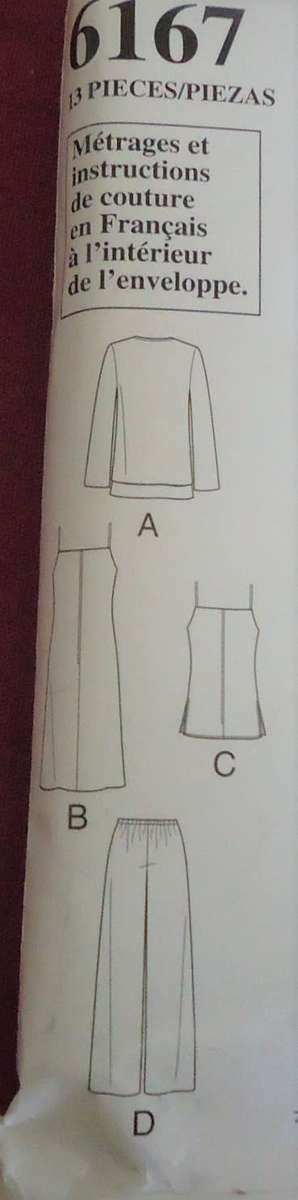 NEW LOOK PATTERNS 6167 SHOESTING STRAP DRESS-TOP-J SIZES 8-18 COMPLETE-UNCUT-F/FOLDED