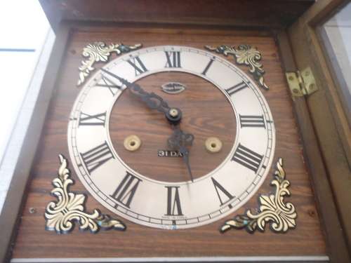 GRANDFATHER CHIME THREE DAY WALL CLOCK