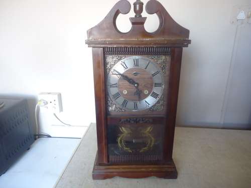 GRANDFATHER CHIME THREE DAY WALL CLOCK
