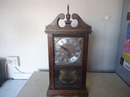 GRANDFATHER CHIME THREE DAY WALL CLOCK
