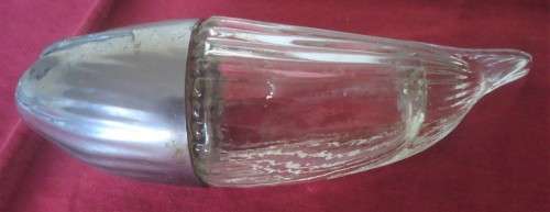 RETRO 50'S GLASS FISH SNACK DISPENSER - LOOK SEE - GREAT TALKING POINT!