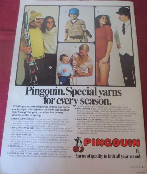 PINGOUIN /FIESTA PPS 24 - 20 HAND KNIT-CROCHET-CRAFT PATTERN BOOK -24 PAGES