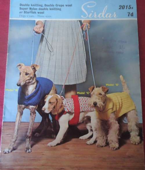 SIDAR #2015 DOG COATS IN 3 SIZES