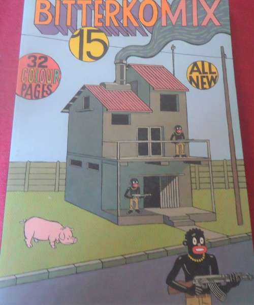 BITTERKOMIX 15 - 96 A3 PAGES SOFTCOVER