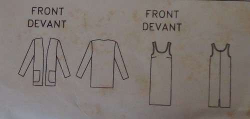 BUTTERICK PATTERN 3535 JACKET-DRESS SIZE 12-14-16 COMPLETE