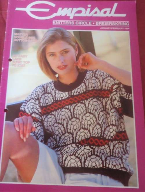 EMPISAL KNITTERS CIRCLE (MACHINE KNITTING) JAUARY/FEBRUARY 1994 -16 A4 PAGES