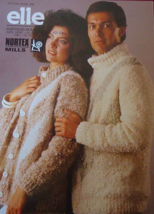 ELLE- NORTEX MILLS  # 333 - DOUBLE TROUBLE    HERS SIZES  82 87+ 92 + 97 CM HIS 92+97+102 + 107 CM