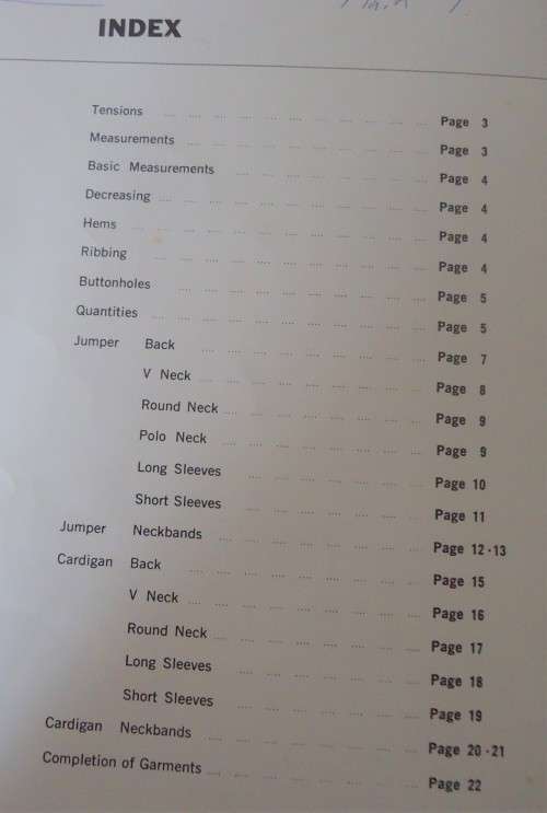 SINGER KNITTING MACHINES -JUMPERS & CARDIGANS RAGLAN SLEEVES-CLASSIC SERIES 1 - 5 PLY-  24 PAGES