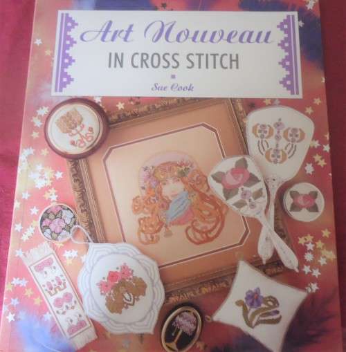 ART NOUVEAU IN CROSS STITCH - SUE COOK - 44 PAGE SOFT COVER