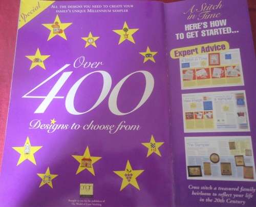 MILLENNIUM CLASSIC COLLECTION - CROSS STITCH OVER 400 DESIGNS - 36 PAGES