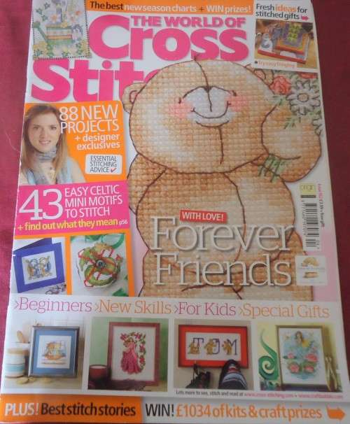 THE WORLD OF CROSS STITCHING UK - NO 162 - 100 A4 PAGES WITH PATTERNS