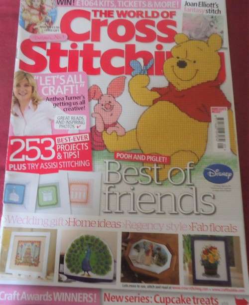 THE WORLD OF CROSS STITCHING UK - NO 189 - 100 A4 PAGES WITH PATTERNS