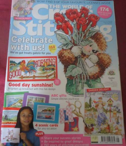 THE WORLD OF CROSS STITCHING UK - NO 150- 100 A4 PAGES WITH PATTERNS