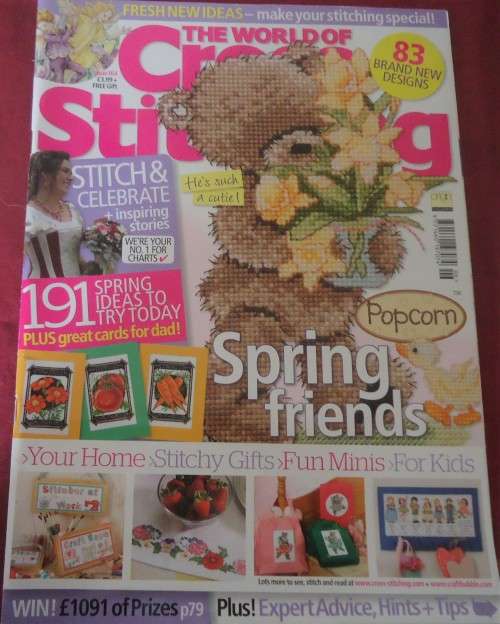 THE WORLD OF CROSS STITCHING UK - NO 164 - 100 A4 PAGES WITH PATTERNS