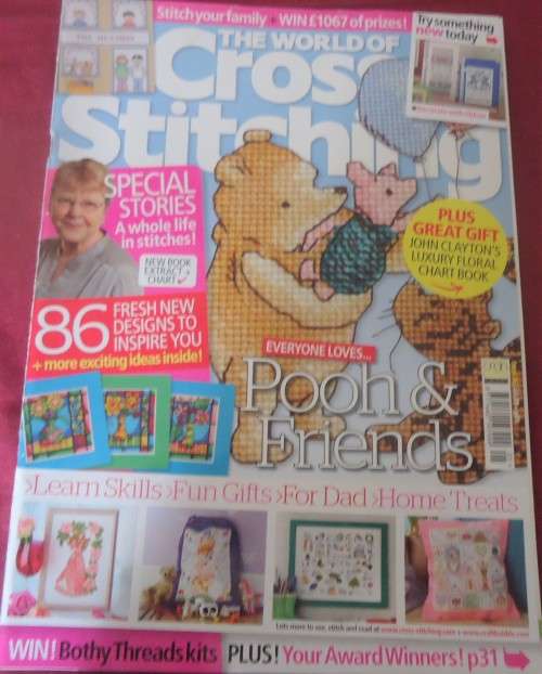 THE WORLD OF CROSS STITCHING UK - NO 163 - 100 A4 PAGES WITH PATTERNS