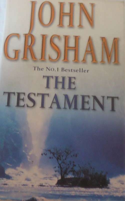 JOHN GRISHAM "THE TESTAMENT"-  SMALL SOFT COVER