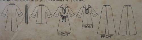 BUTTERICK 4010 DRESS/TUNIC-PANTS-BELT  SIZE 16 BUST 97 CM COMPLETE-SUPPLIED IN A ZIPLOC