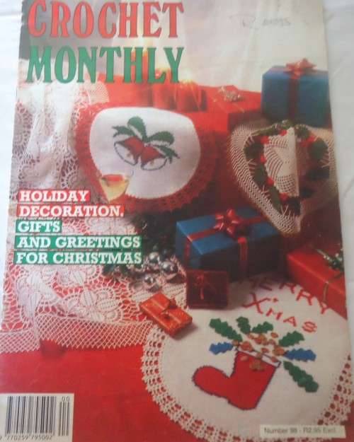 CROCHET MONTHLY - NUMBER 98  - 32 PAGES