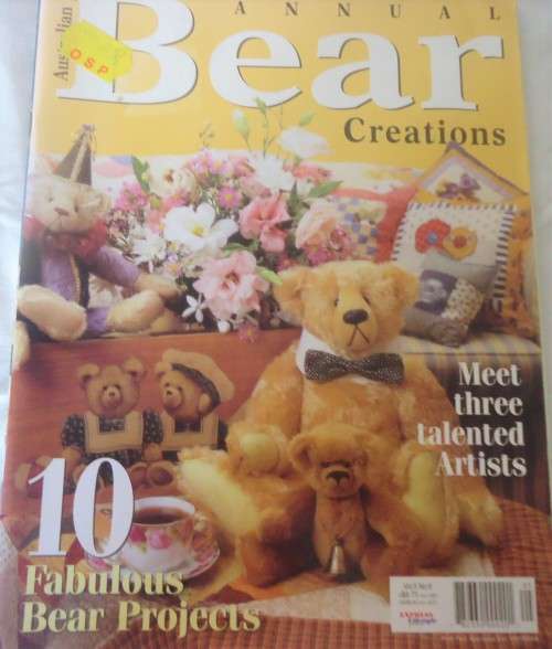 "BEAR CREATIONS" VOL 5 NO 6 AUSTRALIAN  - 116 PAGE MAGAZINE INC PATTERNS