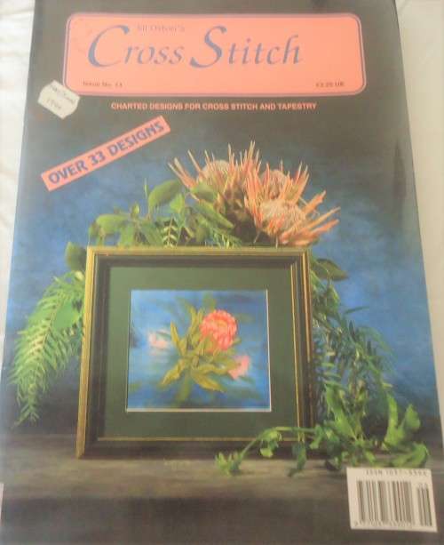 JILL OXTON'S CROSS STITCH ISSUE NO. 14 - 44 A4 PAGES  WITH OVER 33 DESIGNS
