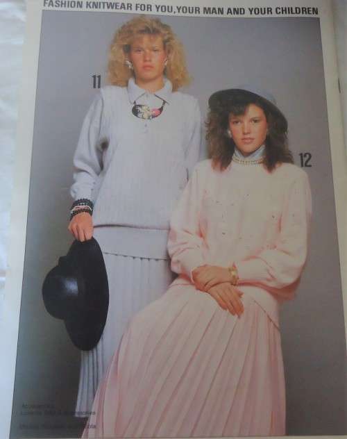 SOUTH AFRICAN MACHINE KNITTING DESIGNS - AUTUMN COLLECTION 1989 -16 PAGES