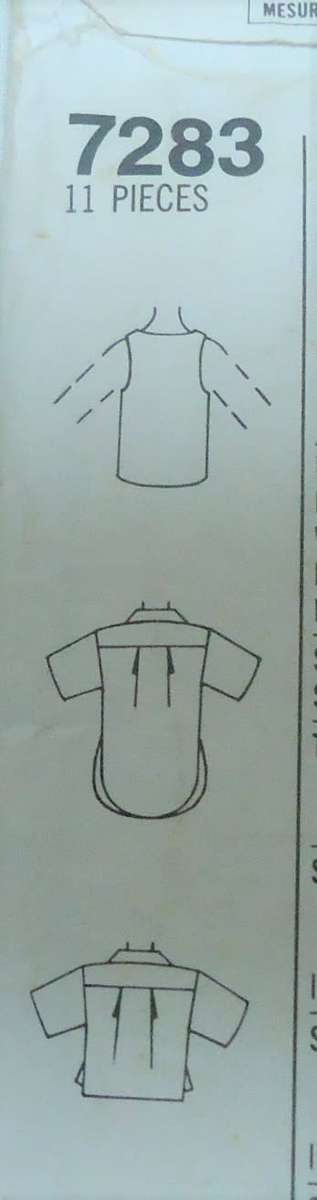 SIMPLICITY 7283 SHIRT SIZE N=10-12-14 SEE LISTING