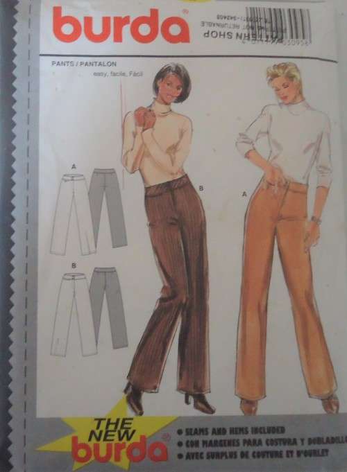 BURDA 3095 PANTS SIZE 8-18 SEE LISTING