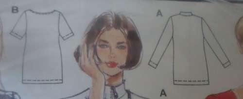 BURDA 4658 TOP/T SHIRT & LEGGINGS SIZE 8 - 18 COMPLETE