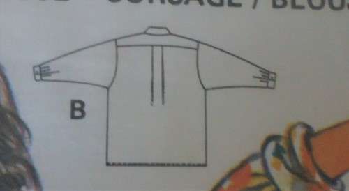 BURDA 6312 SHIRTS and TOPS SIZE 8/10-12/14-16/18-20/40 COMPLETE