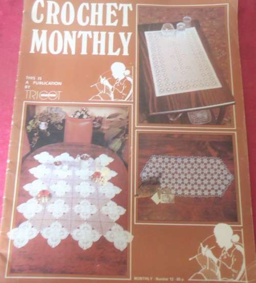 CROCHET MONTHLY NUMBER 12 -32 A4 PGS