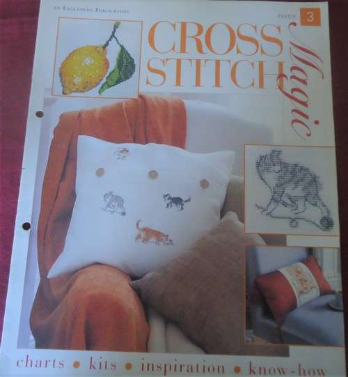 CROSS STITCH MAGIC ISSUE 3 - 20 PAGES- CO FILE COVER SUPPLIED