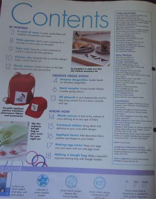 CROSS STITCH MAGIC ISSUE 2 - 20 PAGES - NO FILE COVER SUPPLIED