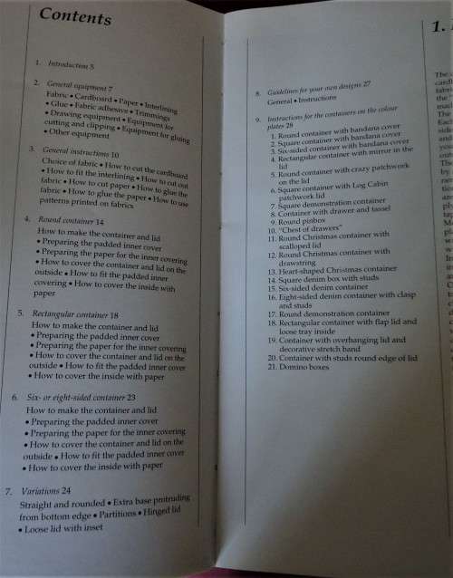 MAKE YOUR OWN LITTLE BOXES - MARGIT PEIJ - 56 PAGE SOFT COVER BOOK