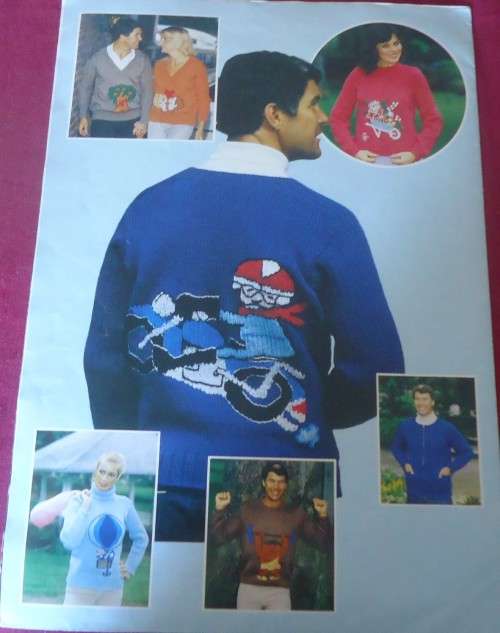 PINGOUIN - SIX PATTERNS WITH ORIGINAL MOTIFS DESIGNED BY TONY HART