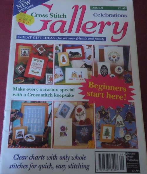 CROSS COUNTRY GALLERY- ISSUE 9 - 1998  - 68 A4 PAGES WITH PATTERNS