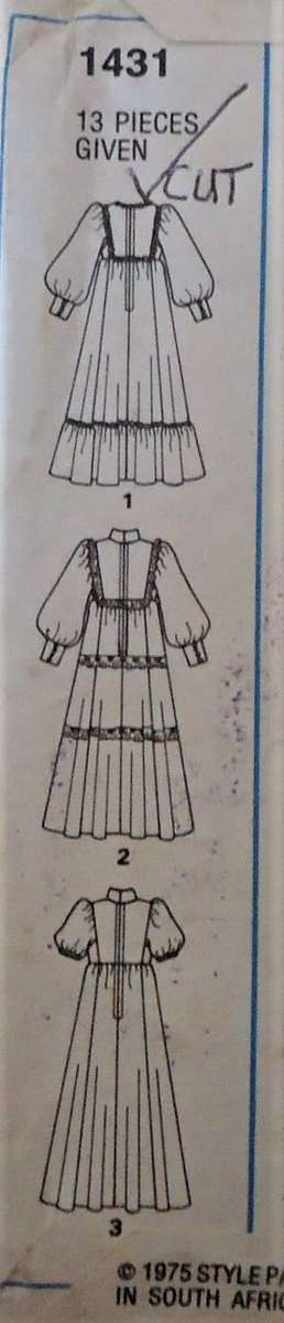 STYLE 1431 GIRLS BRIDESMAID DRESS SIZE 6 YEARS CHEST 64 CM -COMPLETE