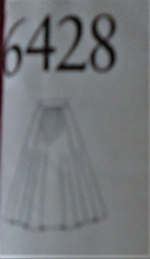 NEW LOOK PATTERNS 6428 SET OF SKIRTS SIZE 8-18 COMPLETE-CUT TO A SIZE 12