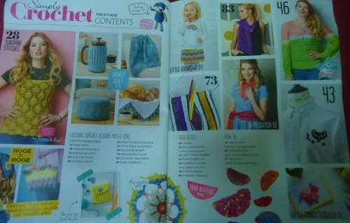 SIMPLY CROCHET - ISSUE 57 UK -100 PAGE MAZAZINE WITH PATTERNS